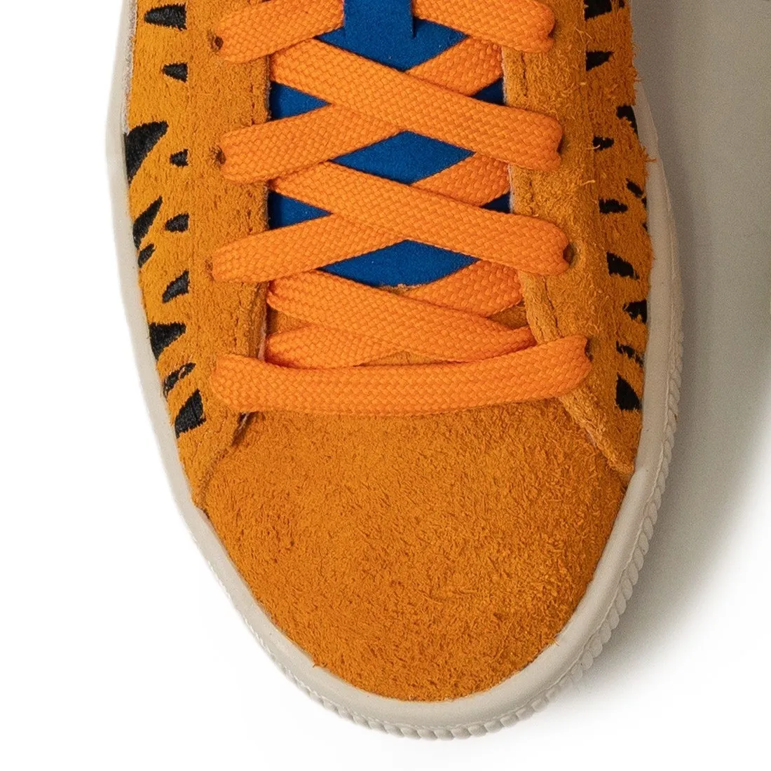 Puma X Tony the Tiger Big Kids Suede (orange / flame orange / vaporous gray)