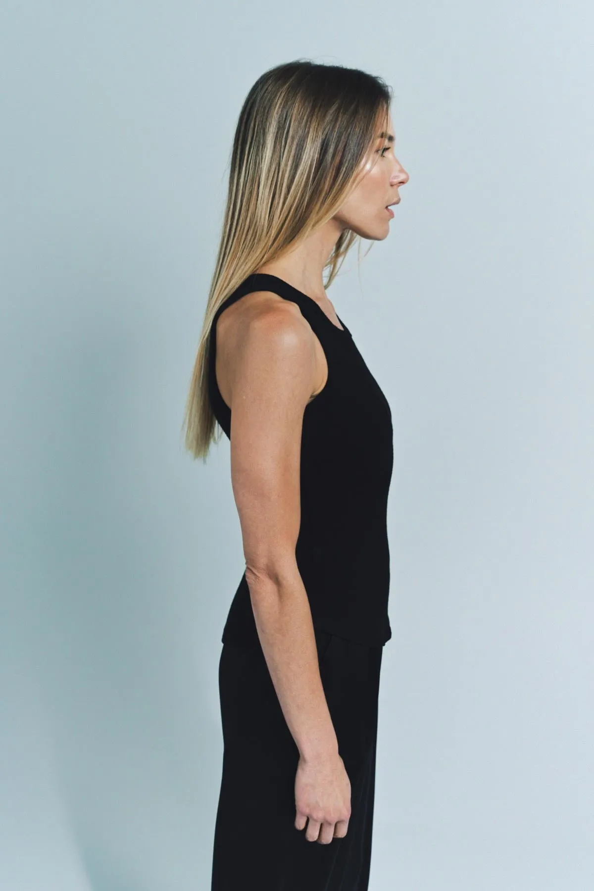 SABLYN | JAMEELA SANDWASHED RACERBACK TANK