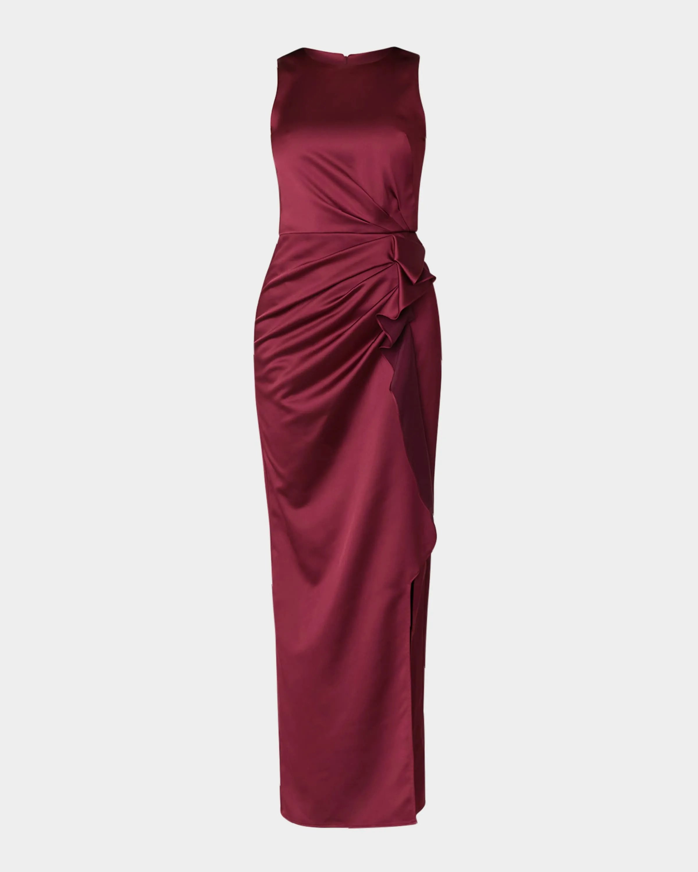 Satin Column Dress