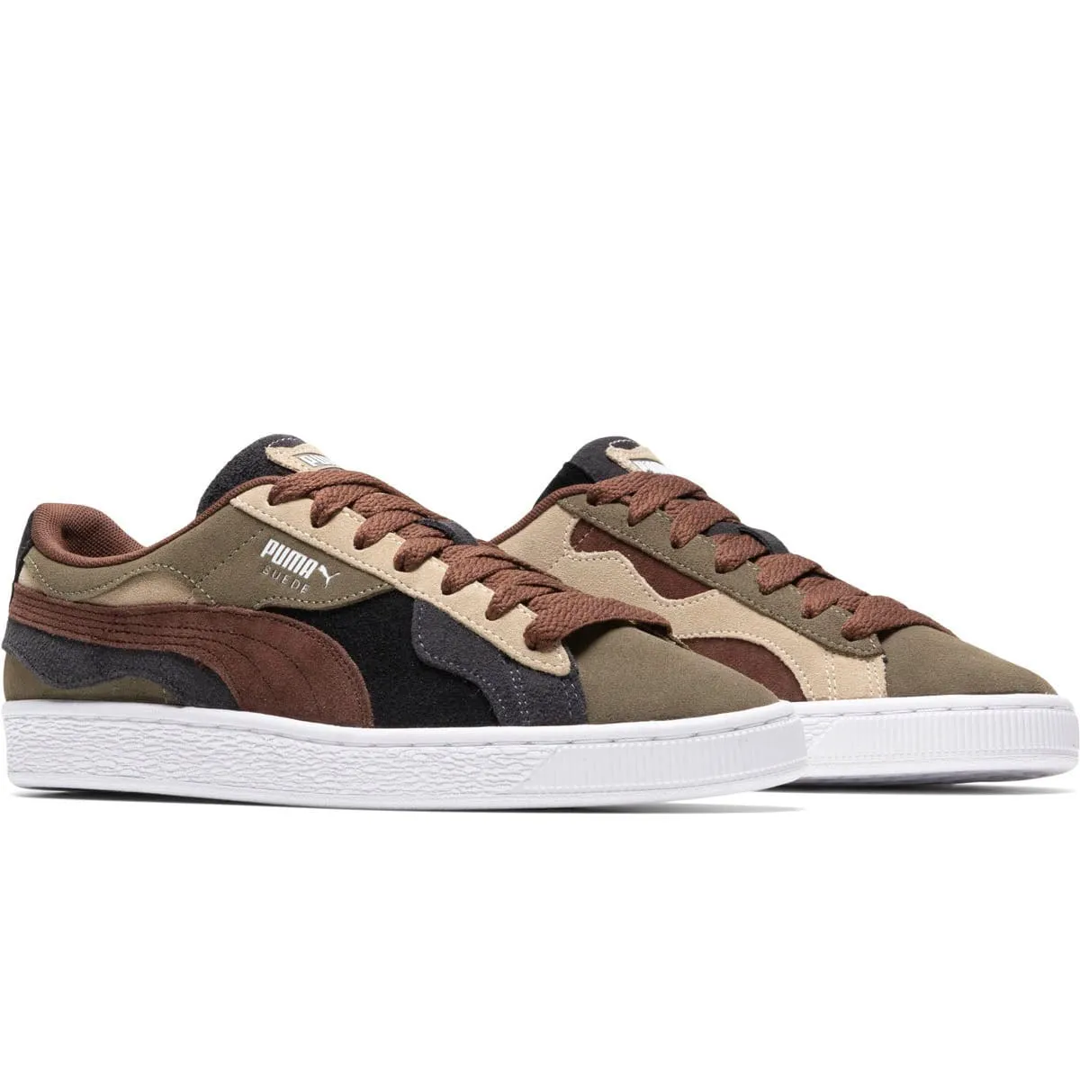 SUEDE CAMOWAVE PUMA OLIVE/CHESTNUT BROWN/SHADOW GRAY | Bodega