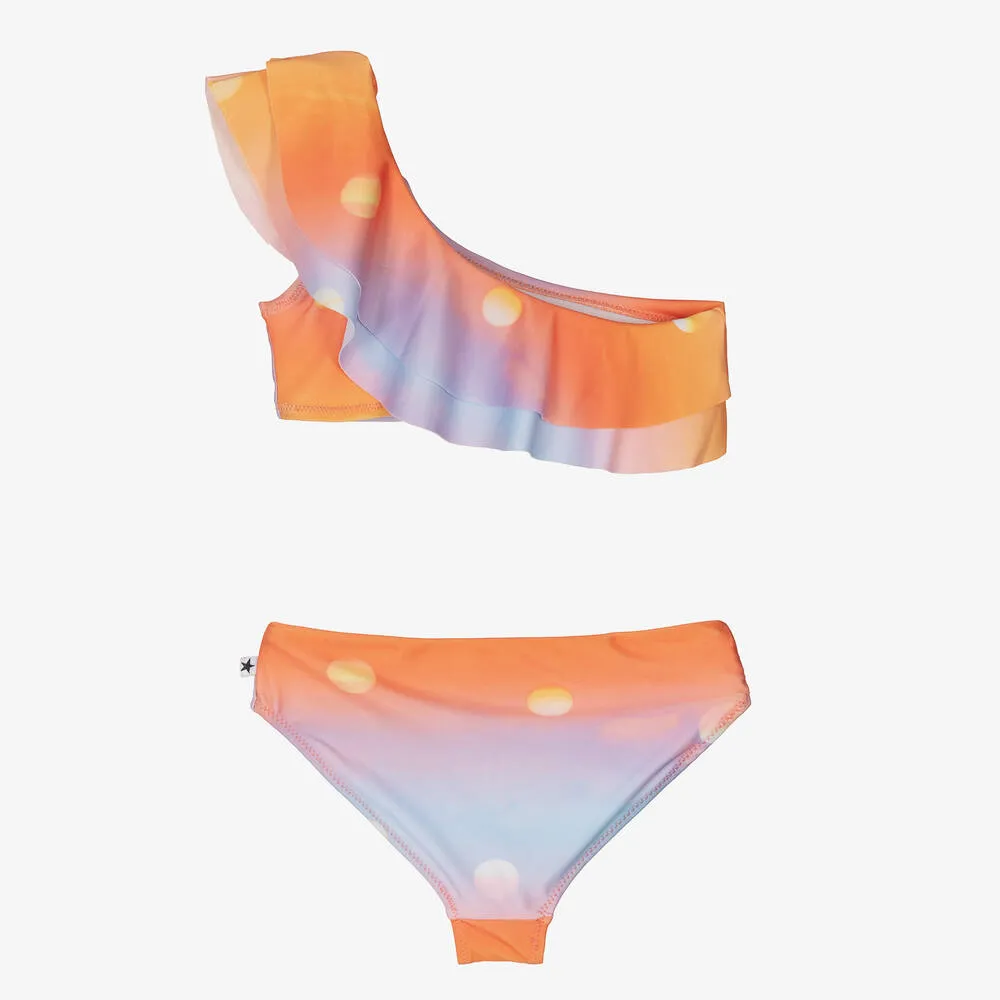 Teen Girls Orange Sun Bikini (UPF 50+)