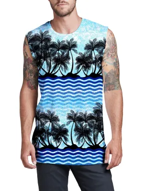 Tropical Waves Men's Muscle Tank