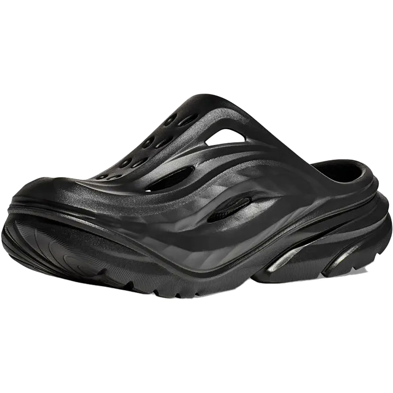 Unisex Hoka Ora Recovery Mule Black/Black Synthetic