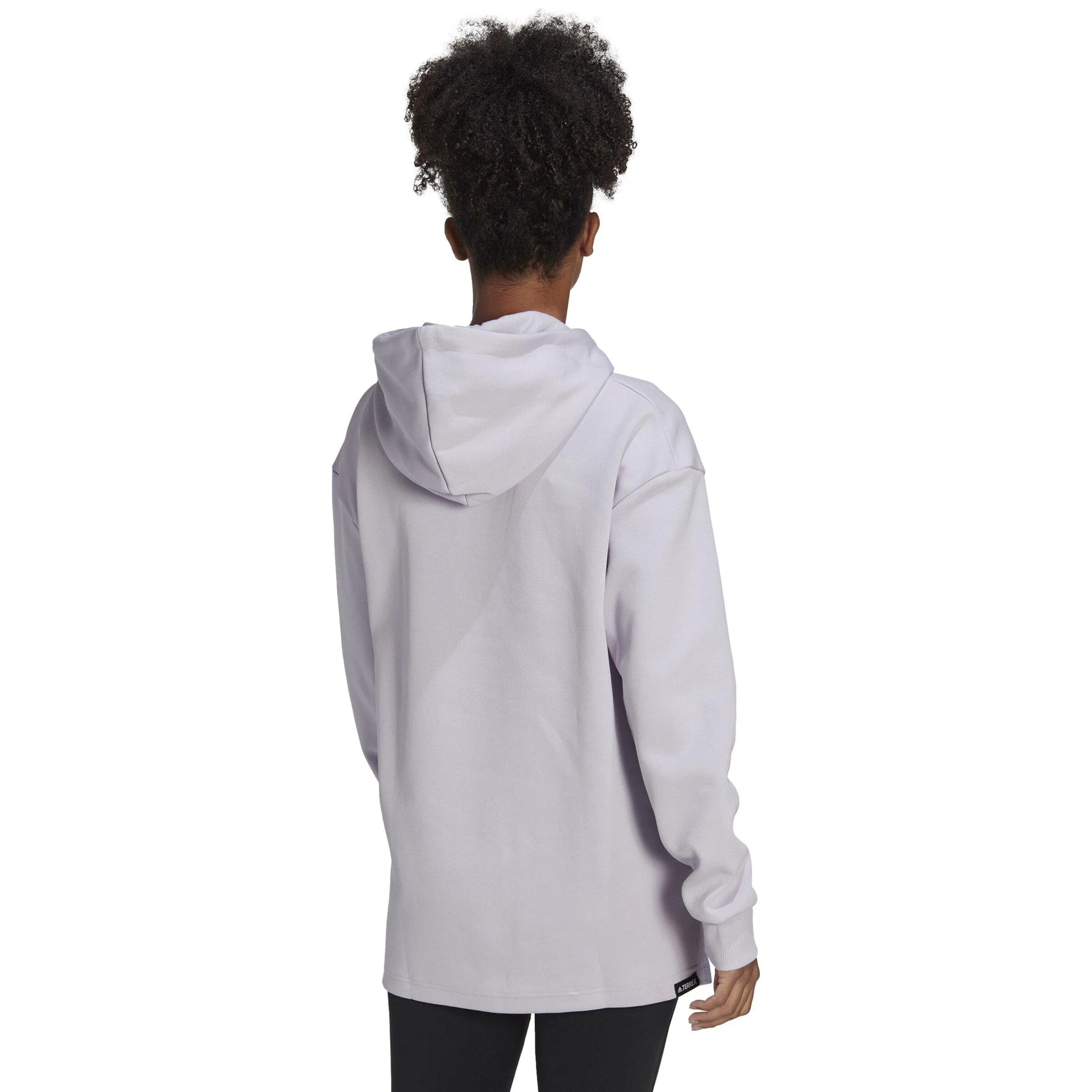 Women's adidas Terrex Logo Hoodie - Grey UK