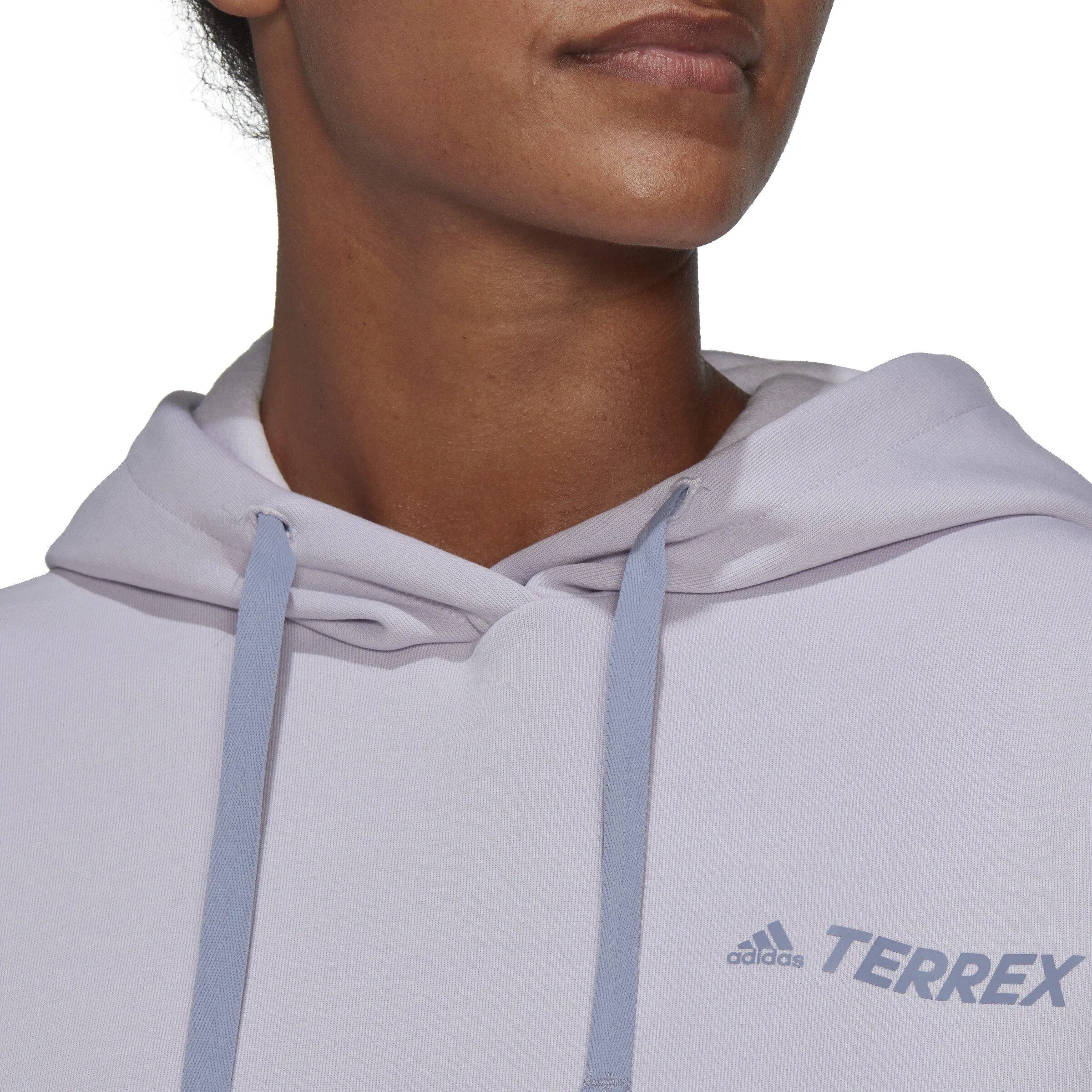 Women's adidas Terrex Logo Hoodie - Grey UK