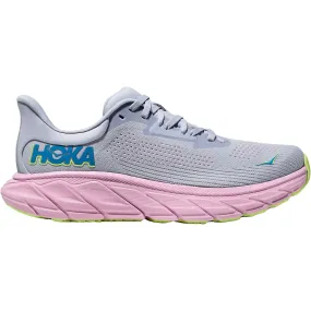 Women's Hoka Arahi 7 Gull/Pink Twilight Mesh