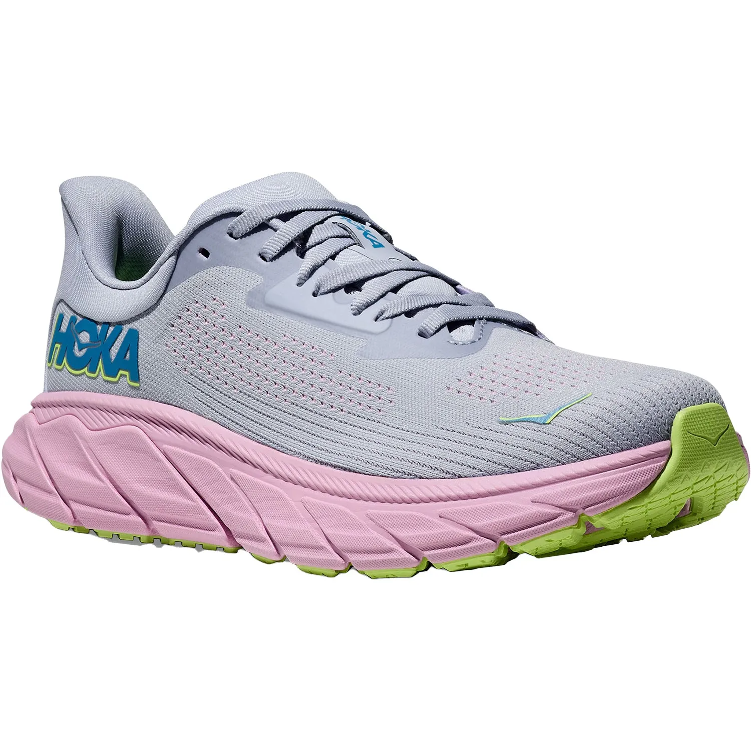 Women's Hoka Arahi 7 Gull/Pink Twilight Mesh