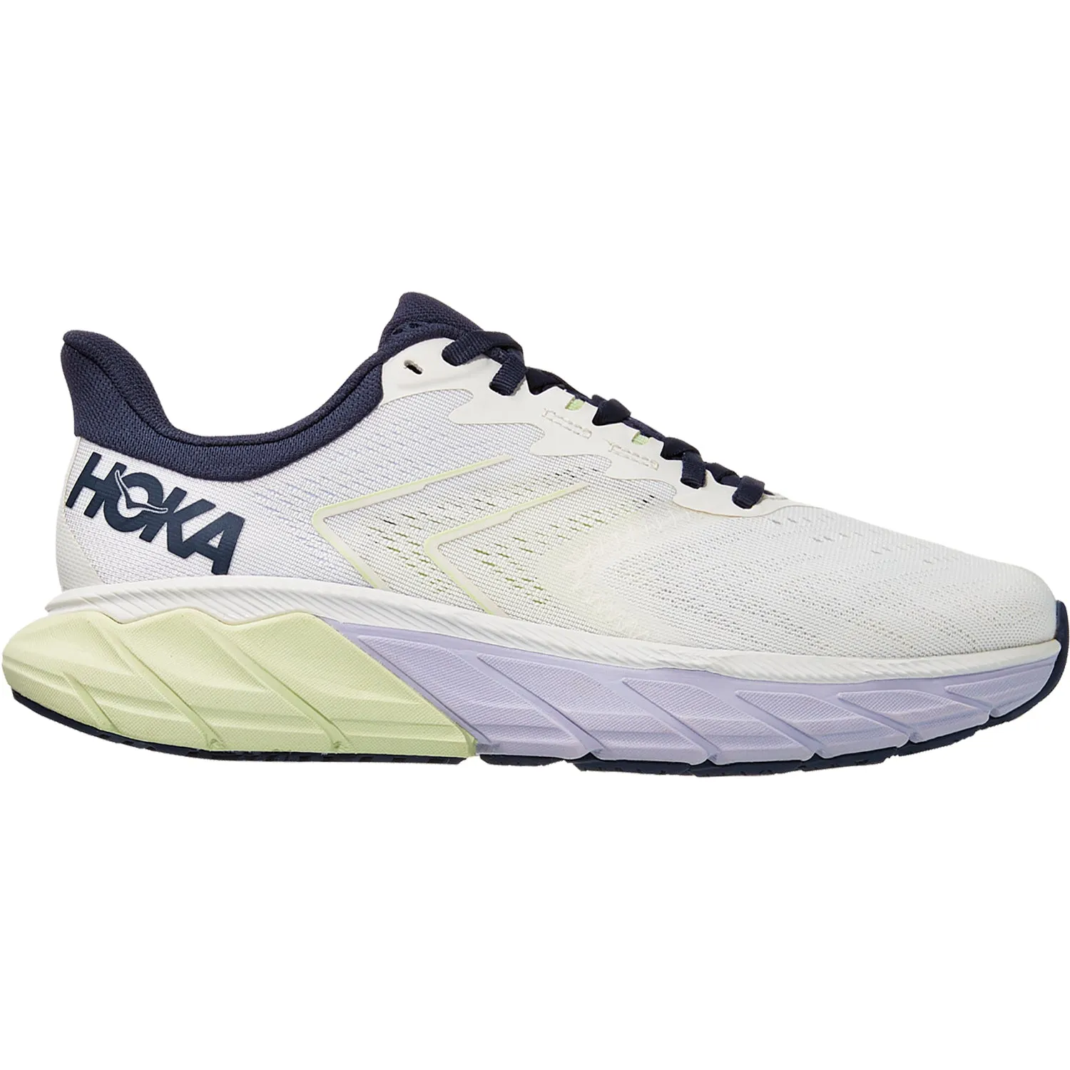 Women's Hoka One One Arahi 5 Blanc De Blanc/Outer Space Mesh