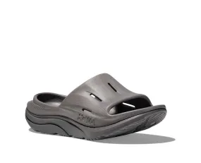 Womens Hoka Ora Slide 3 in Grey/Grey