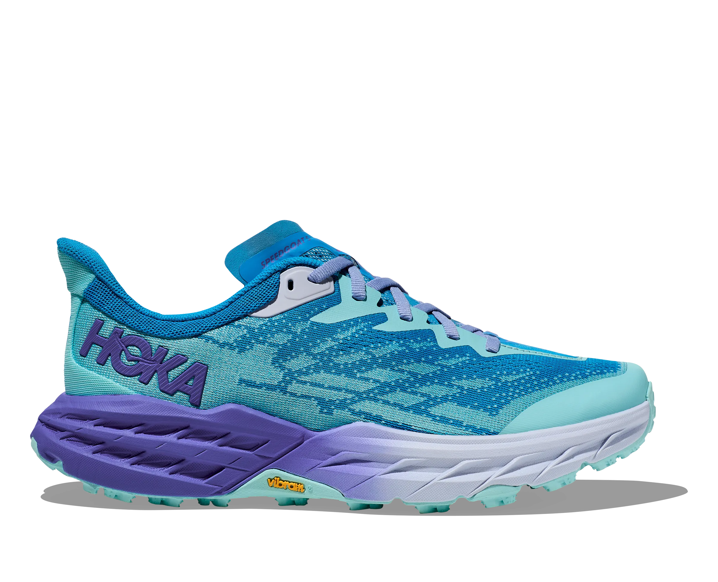 WOMEN'S HOKA SPEEDGOAT 5 1123158CCS COLOR:  CLOUDLESS/COSMOS