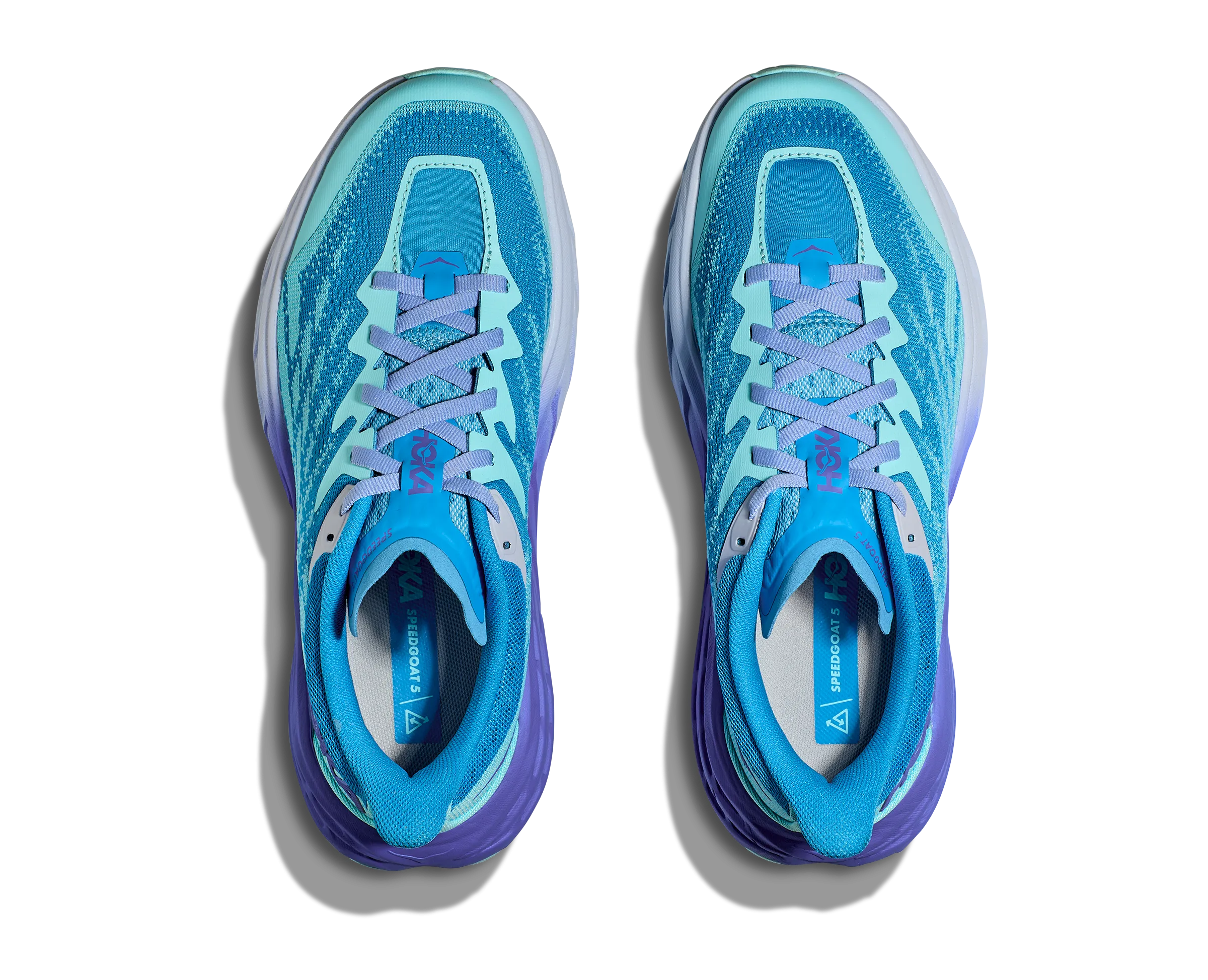 WOMEN'S HOKA SPEEDGOAT 5 1123158CCS COLOR:  CLOUDLESS/COSMOS