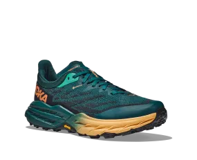 Women's Hoka Speedgoat 5 GTX Color: Deep Teal/Black