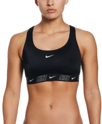 Women's Nike Banded Racerback Swim Bikini Top