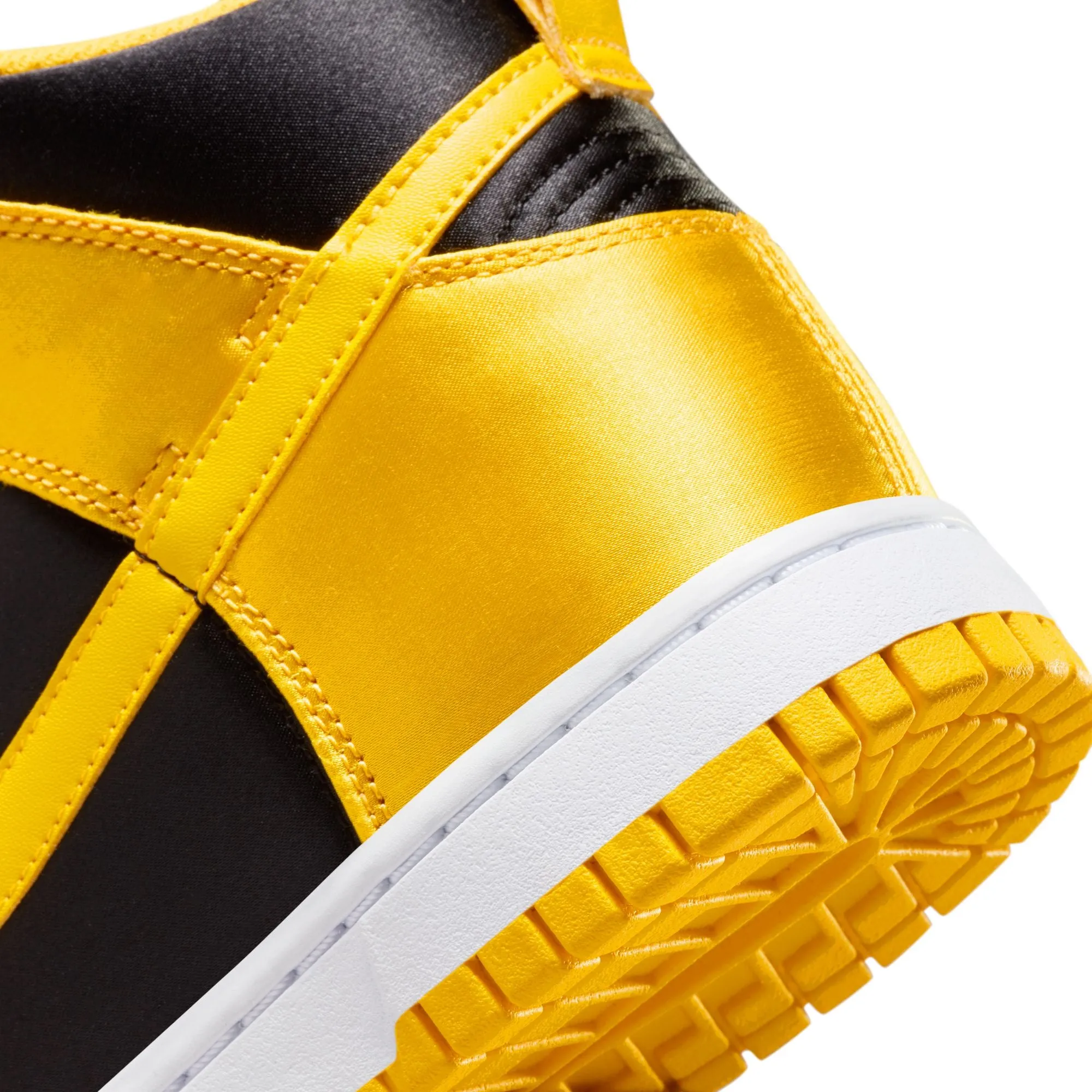 Womens Nike Dunk High 'Goldenrod Satin'