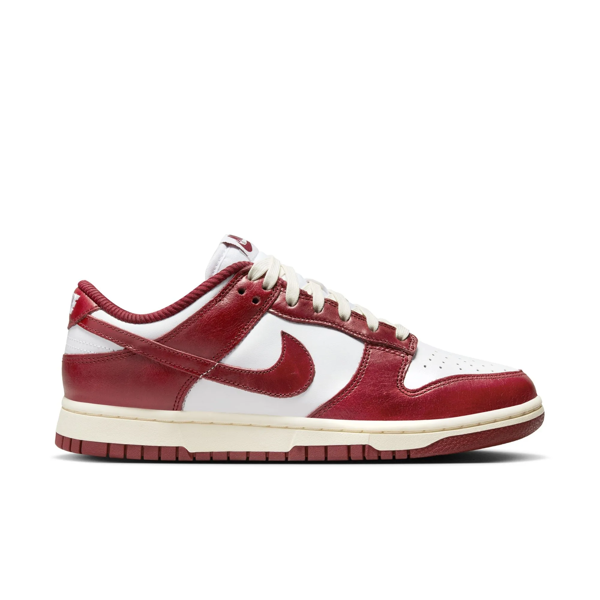 Womens Nike Dunk Low Premium 'Vintage Red'