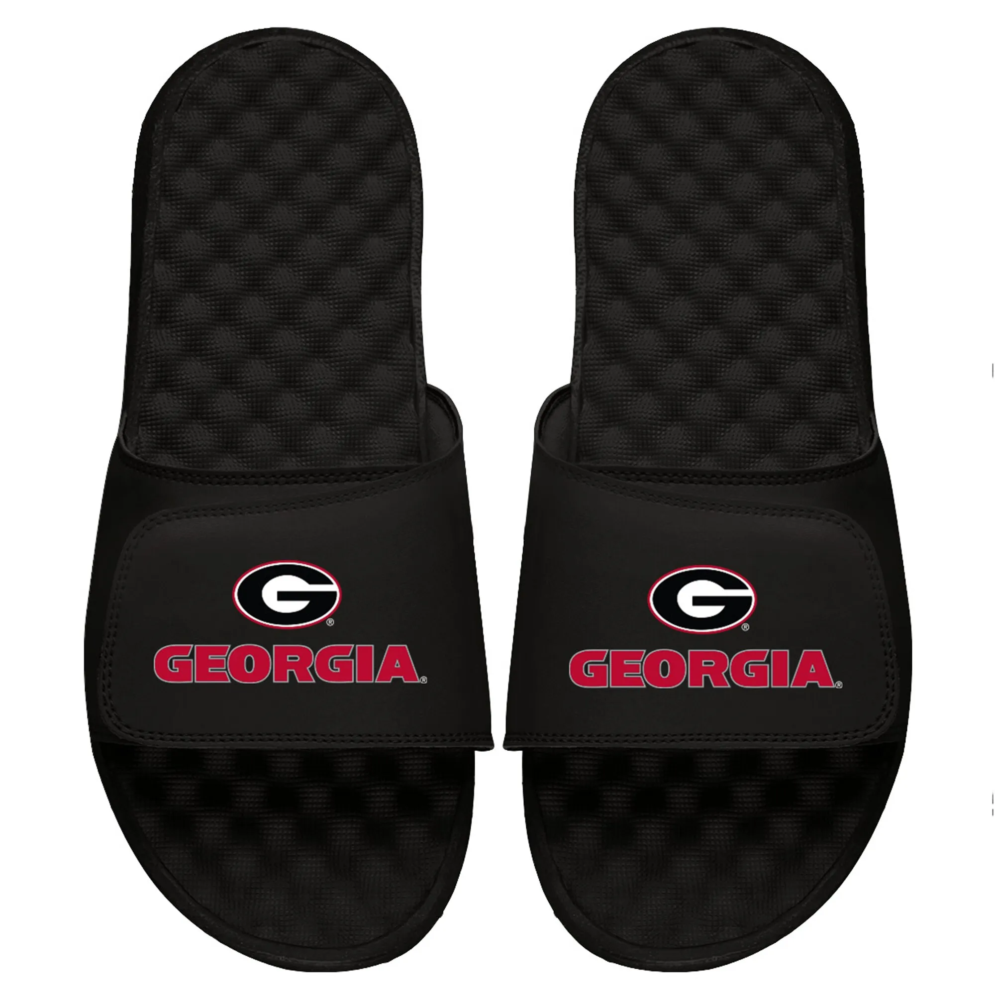 Youth ISlide Black Georgia Bulldogs Secondary Logo Slide Sandals