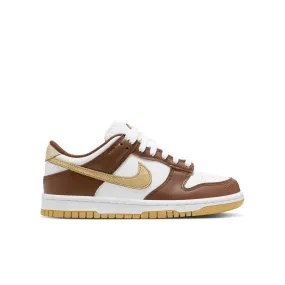 Youth Nike Dunk Low 'Cacao Wow/Gold'